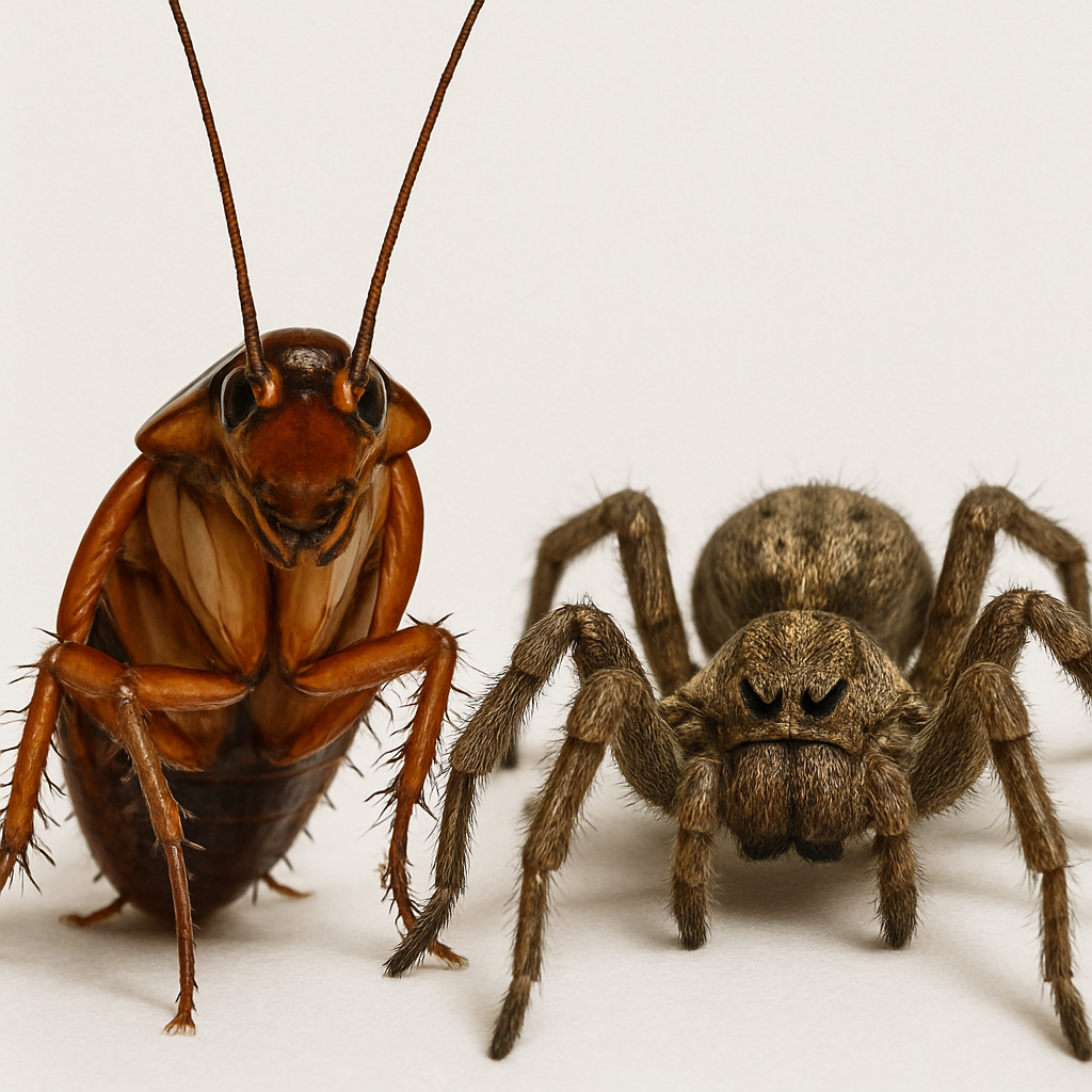 Lijmvallen voor kruipend ongedierte (spinnen, kakkerlakken, zilvervisjes)