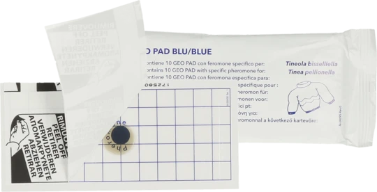 Geo Lijmplaat Kleermot (Tineola bisselliella)